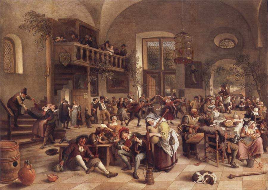 Interior of an inn